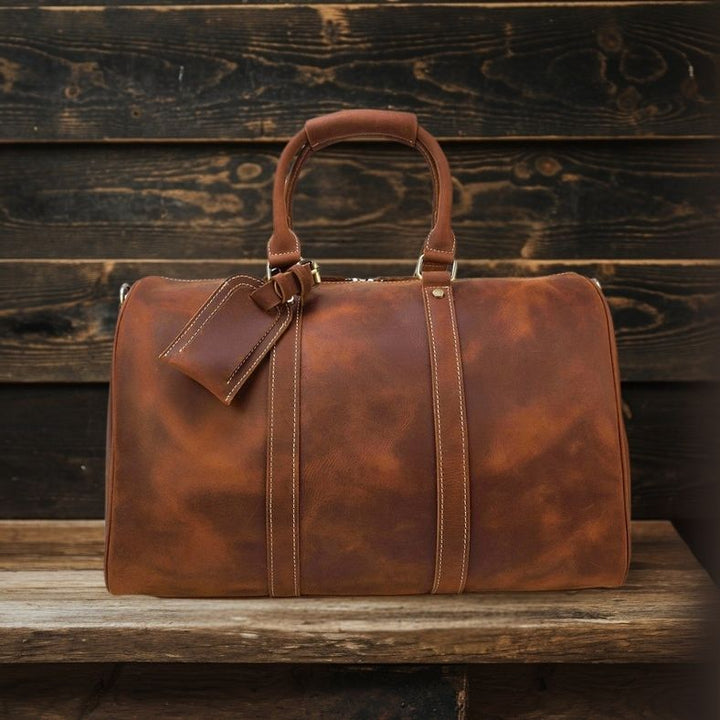 Leuven | Leather Duffle Bag