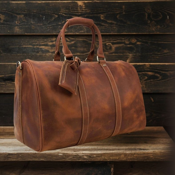 Leuven | Leather Duffle Bag