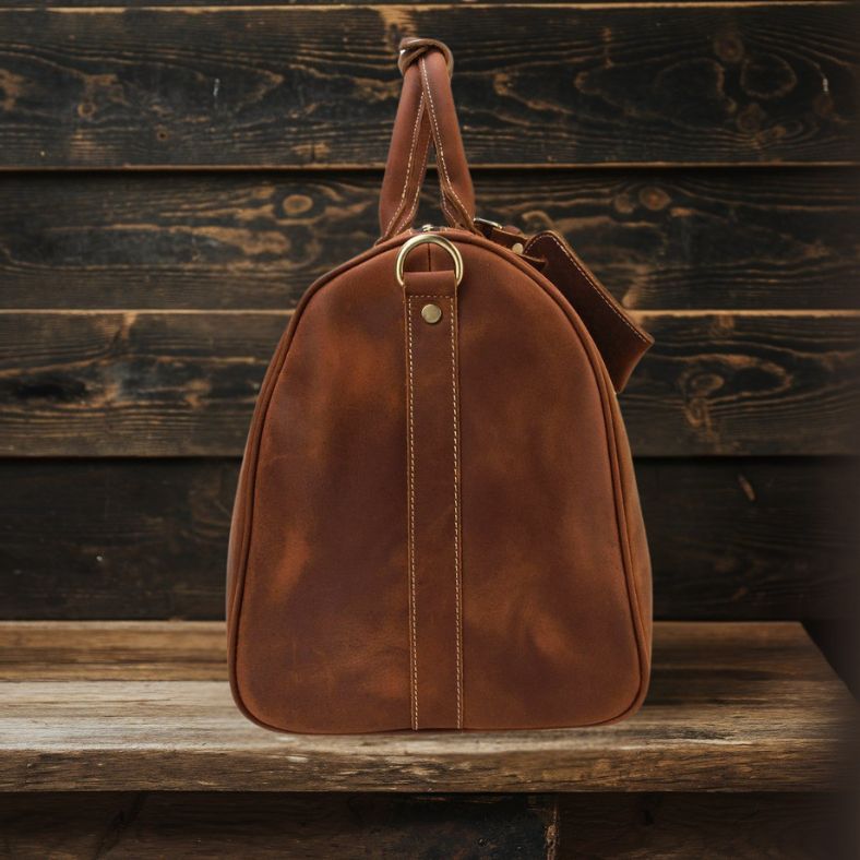 Leuven | Leather Duffle Bag