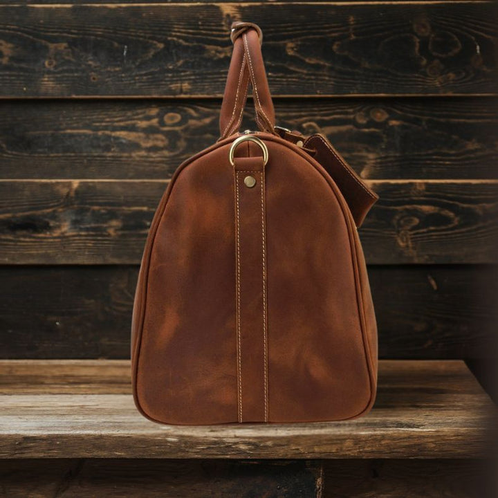 Leuven | Leather Duffle Bag