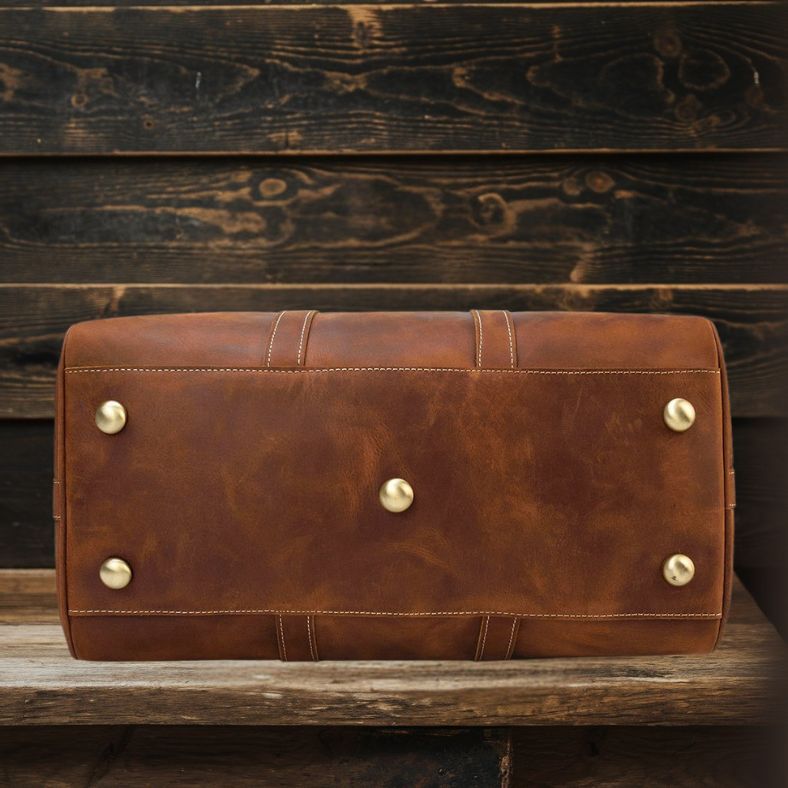 Leuven | Leather Duffle Bag