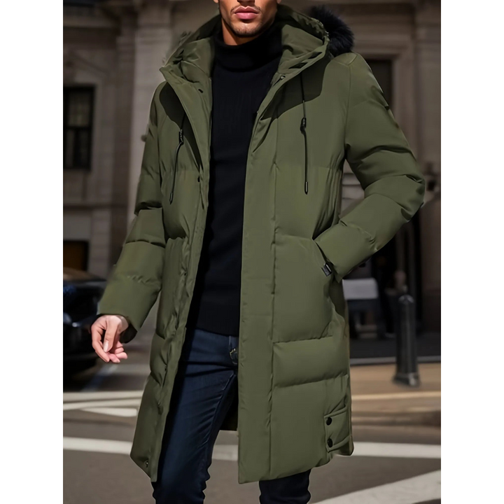 Luke | Long Winter Parka for Men