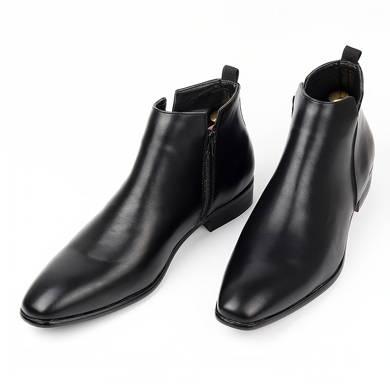 Nicolas | Fashion Zipper Chelsea Boots