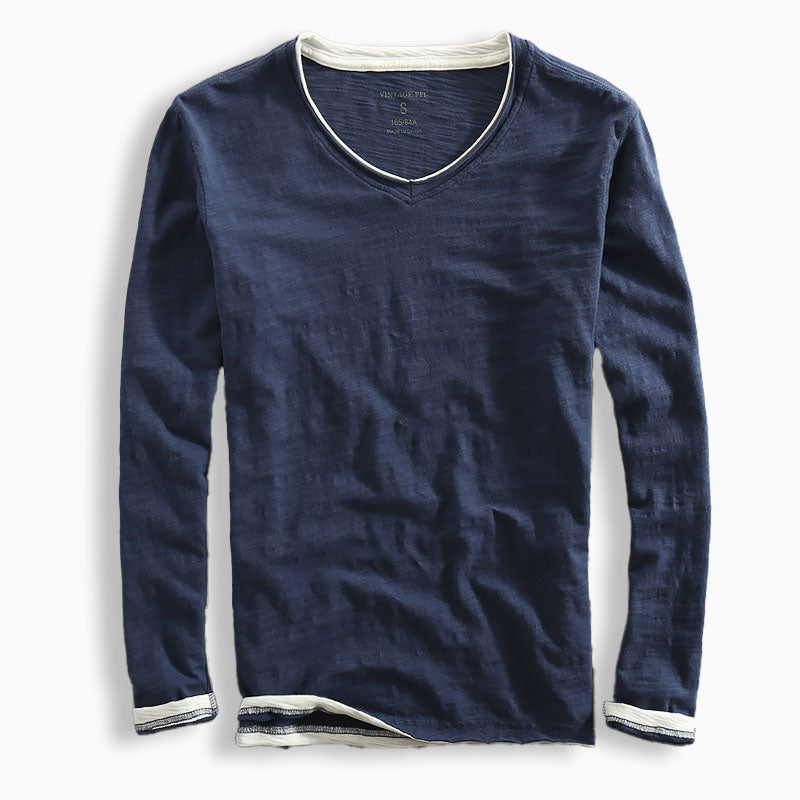 Thomas | Cotton Long Sleeve Shirt