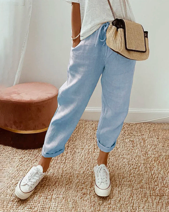 Daisy | Anti-Sweat Luxe Linen Pants