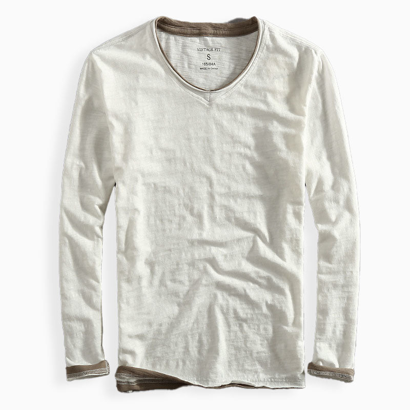 Thomas | Cotton Long Sleeve Shirt