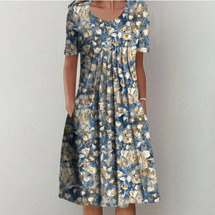 Viola Elegant Floral Dress