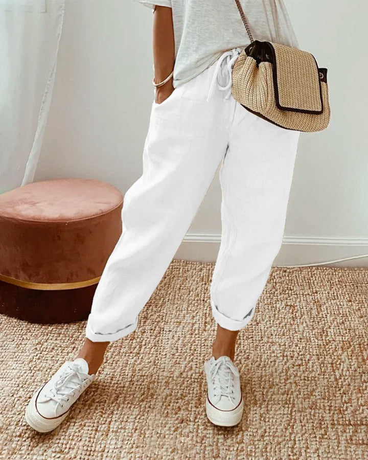 Daisy | Anti-Sweat Luxe Linen Pants