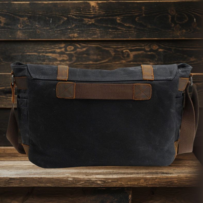 Reno | Canvas Laptop Messenger Bag