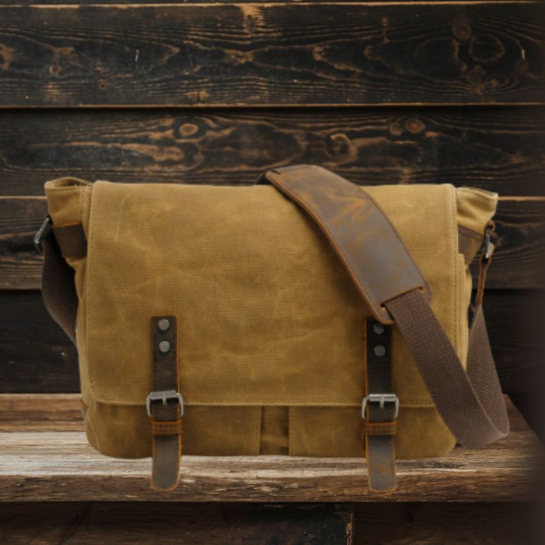 Reno | Canvas Laptop Messenger Bag