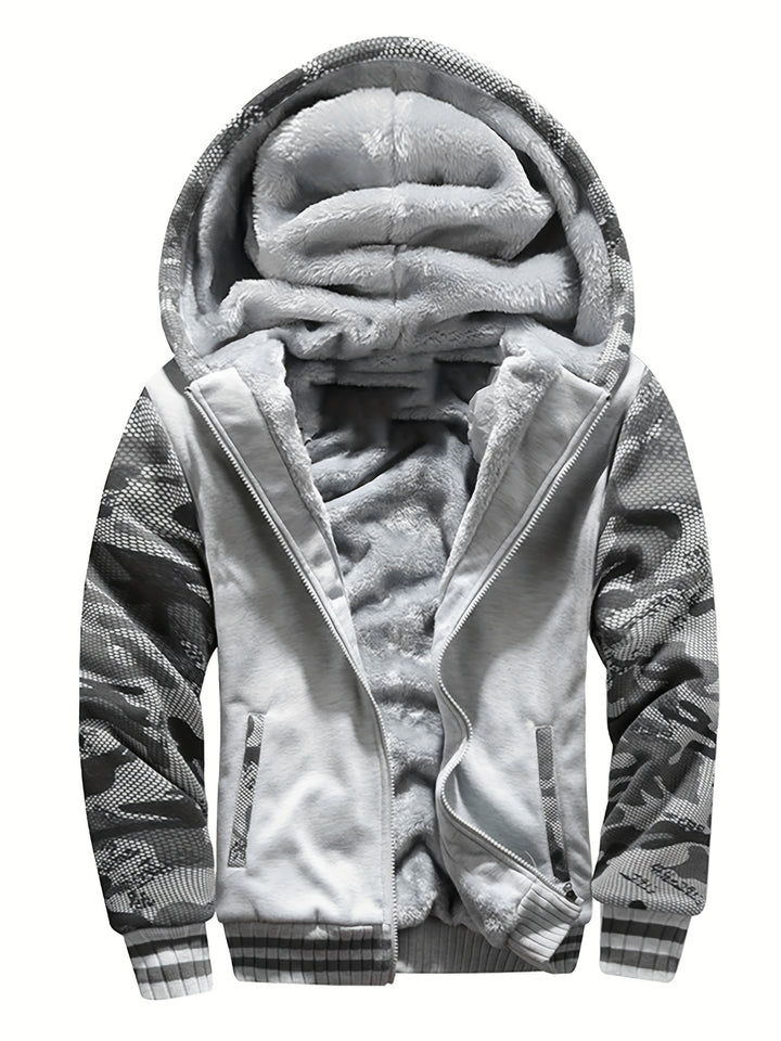 Lucas | Warm Fleece Hooded Jacket