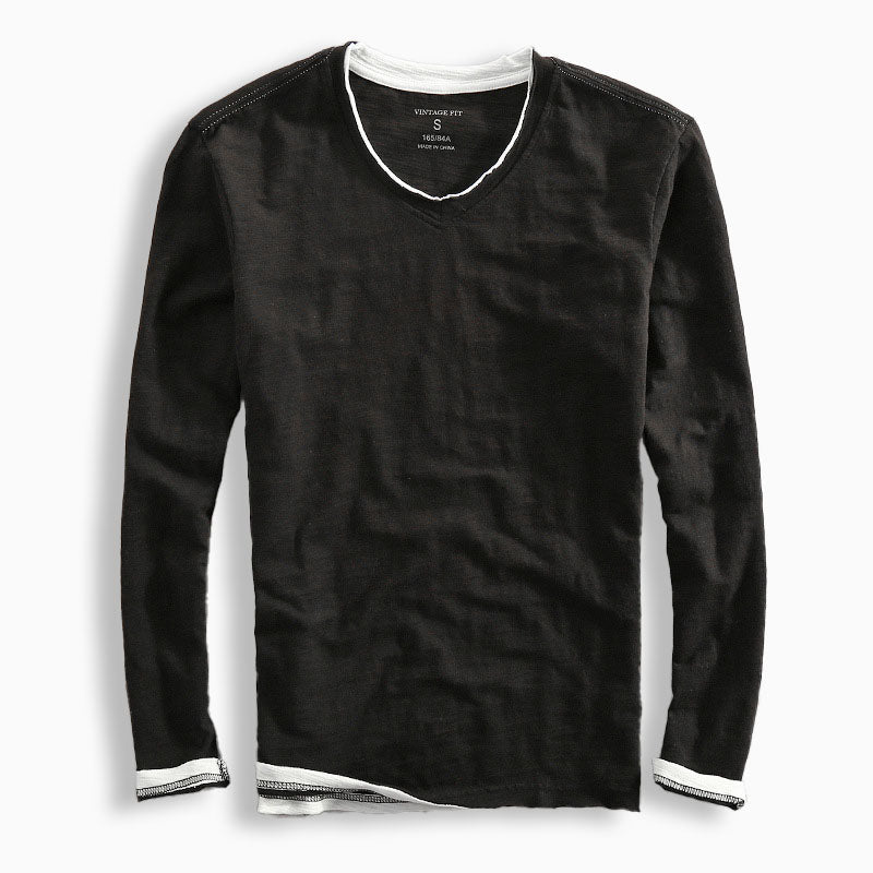 Thomas | Cotton Long Sleeve Shirt