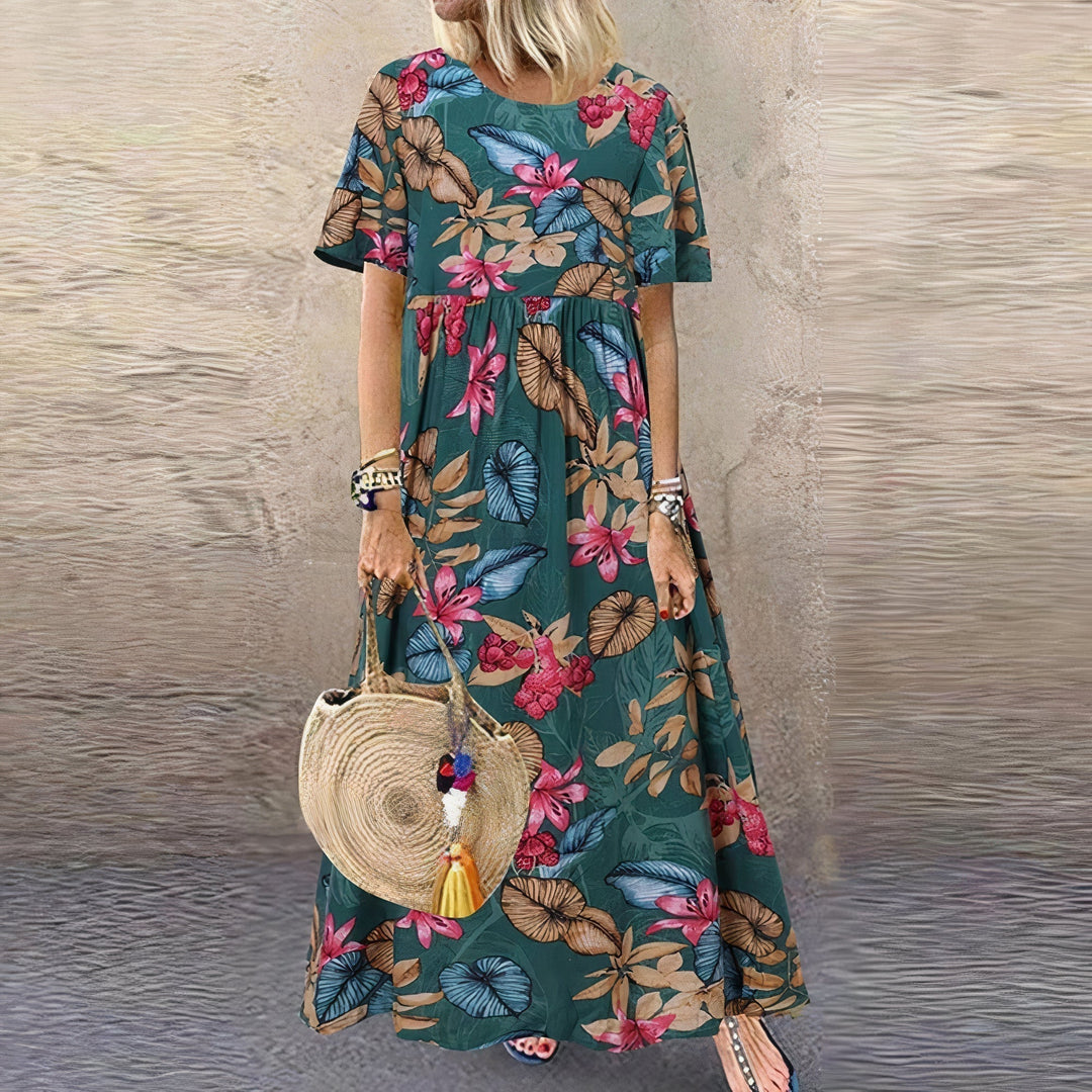 Loewe Elegant Comfortable Floral Summer Dress