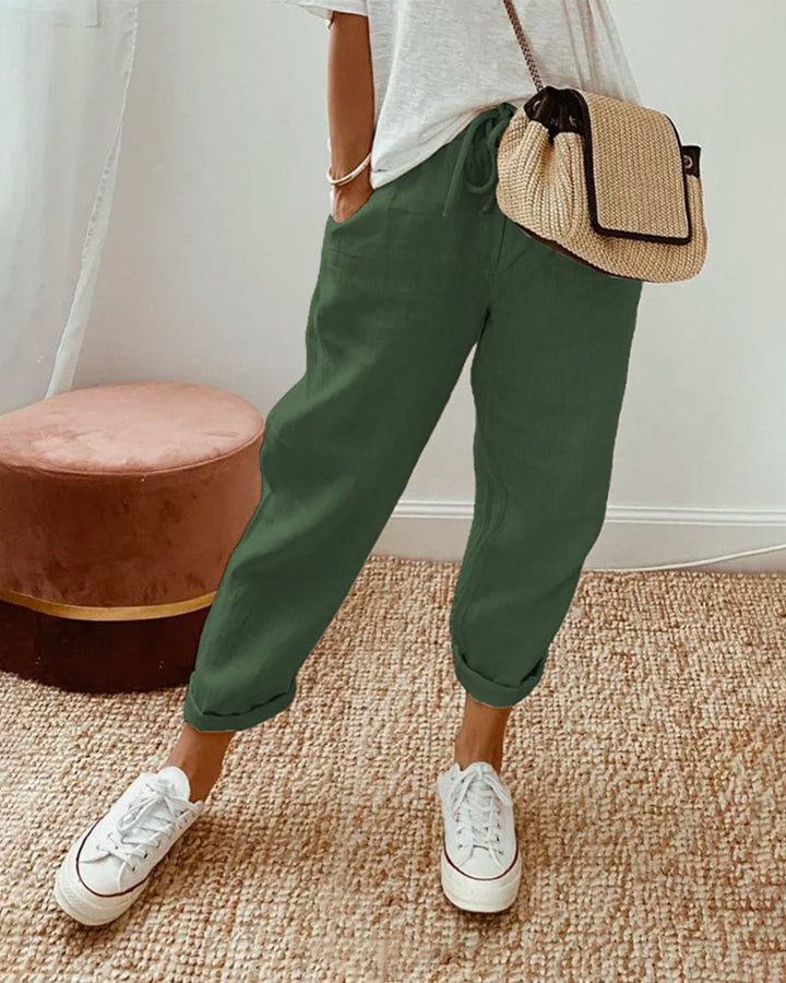 Daisy | Anti-Sweat Luxe Linen Pants