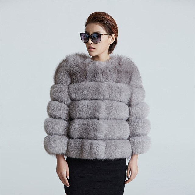 Laura Wool Fur Coat