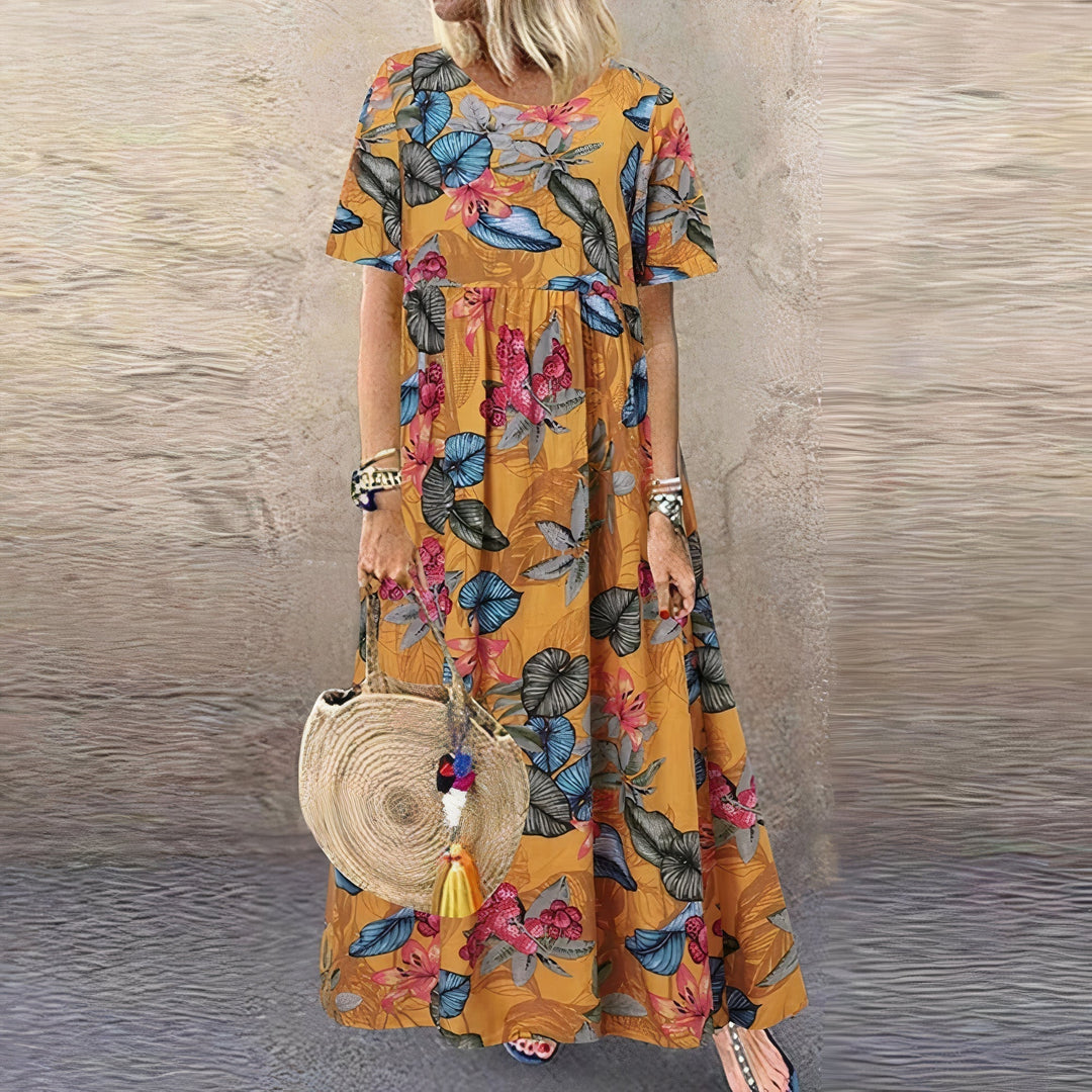 Loewe Elegant Comfortable Floral Summer Dress