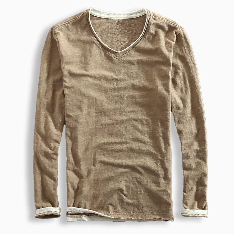 Thomas | Cotton Long Sleeve Shirt