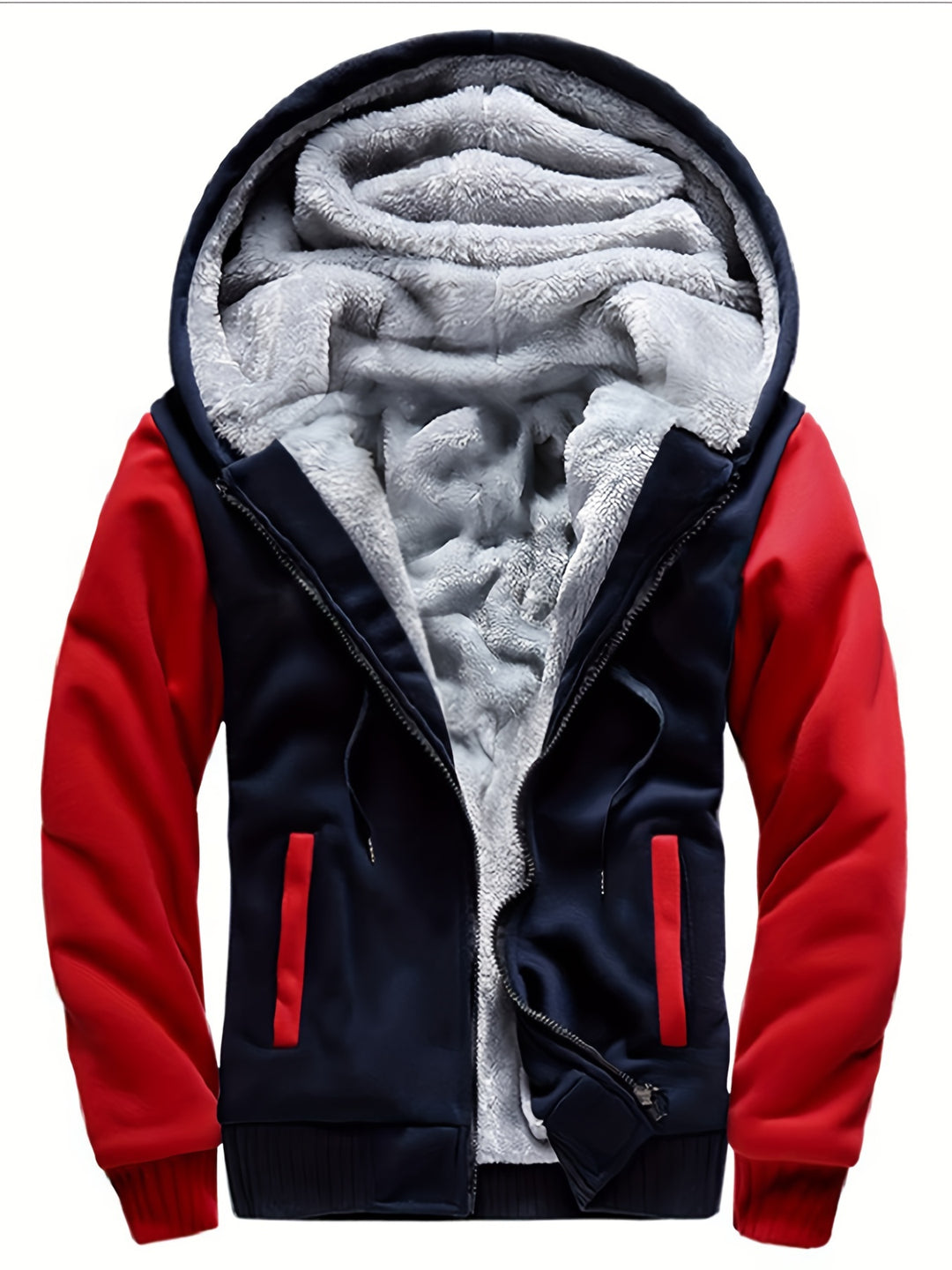 Lucas | Warm Fleece Hooded Jacket