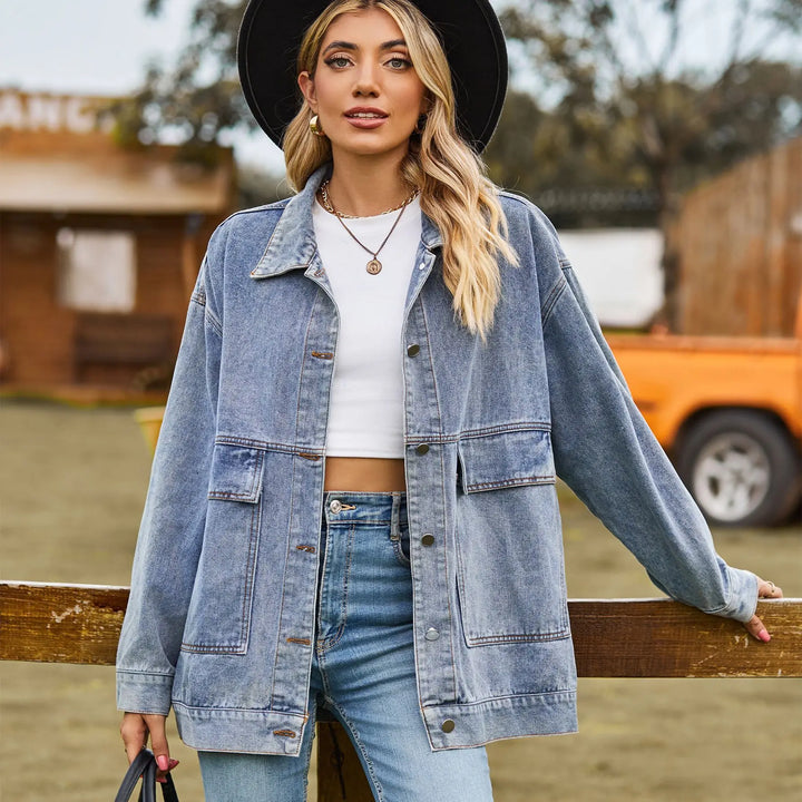 Silvana Long Sleeve Denim Jacket