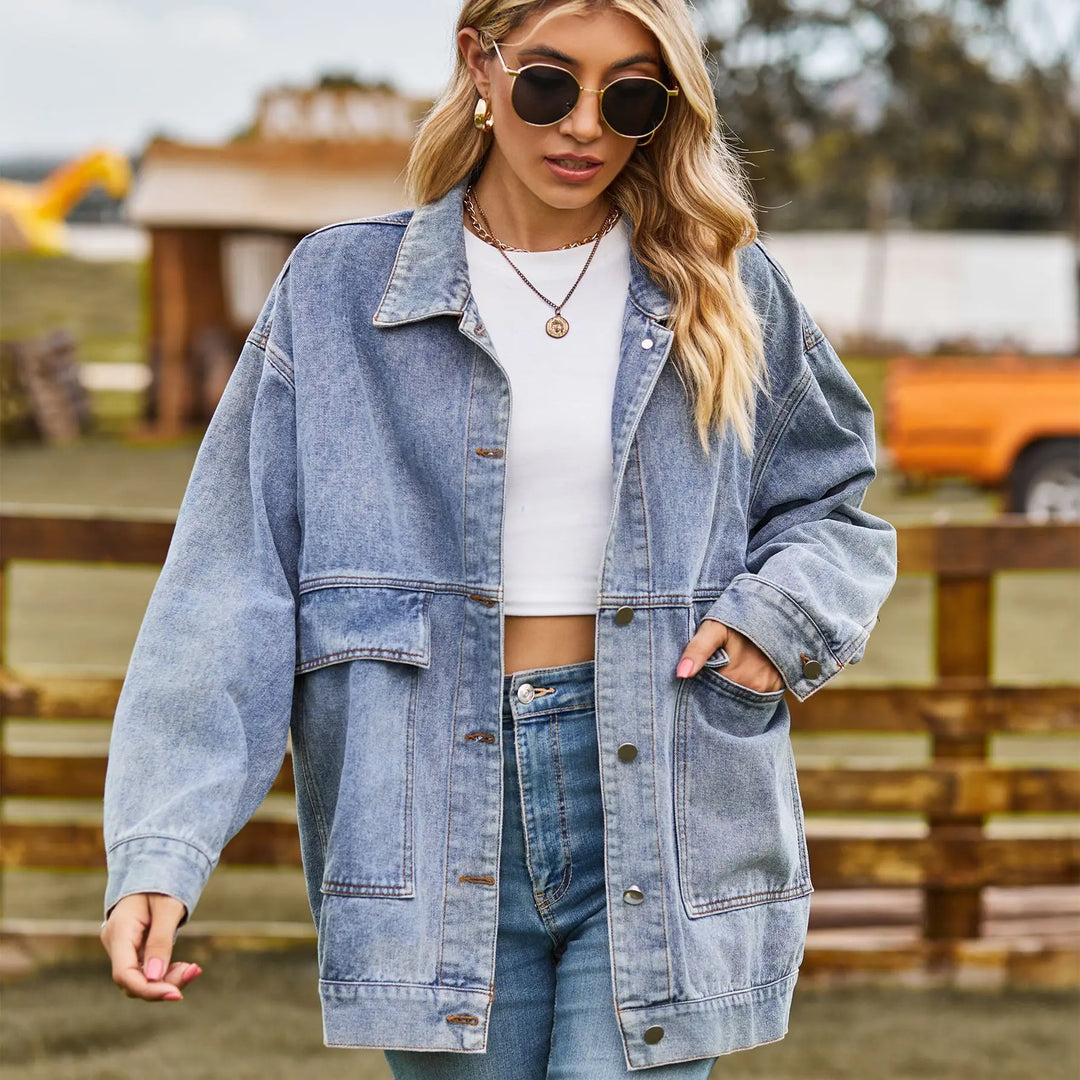 Silvana Long Sleeve Denim Jacket