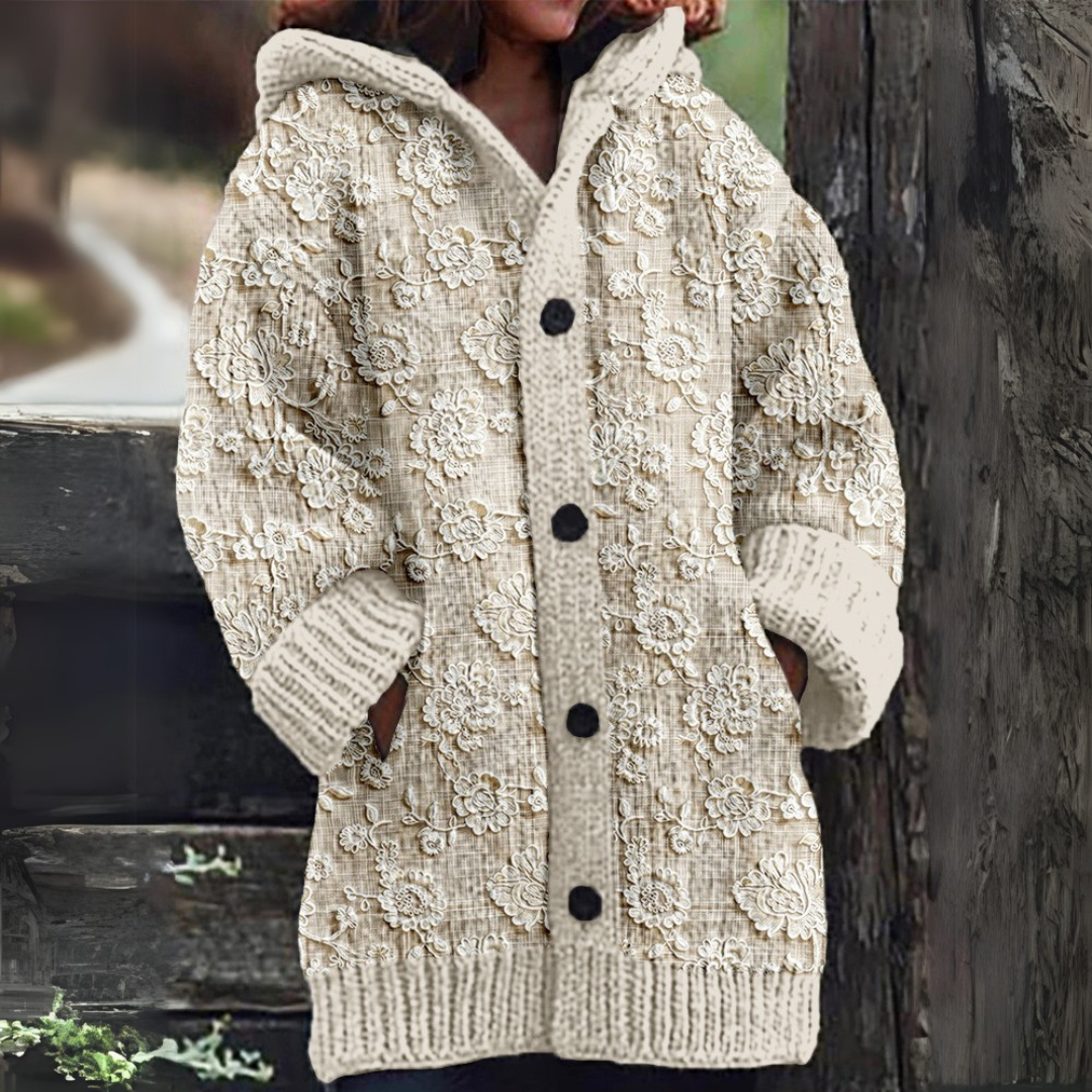 Nina | Winter Hooded Cardigan