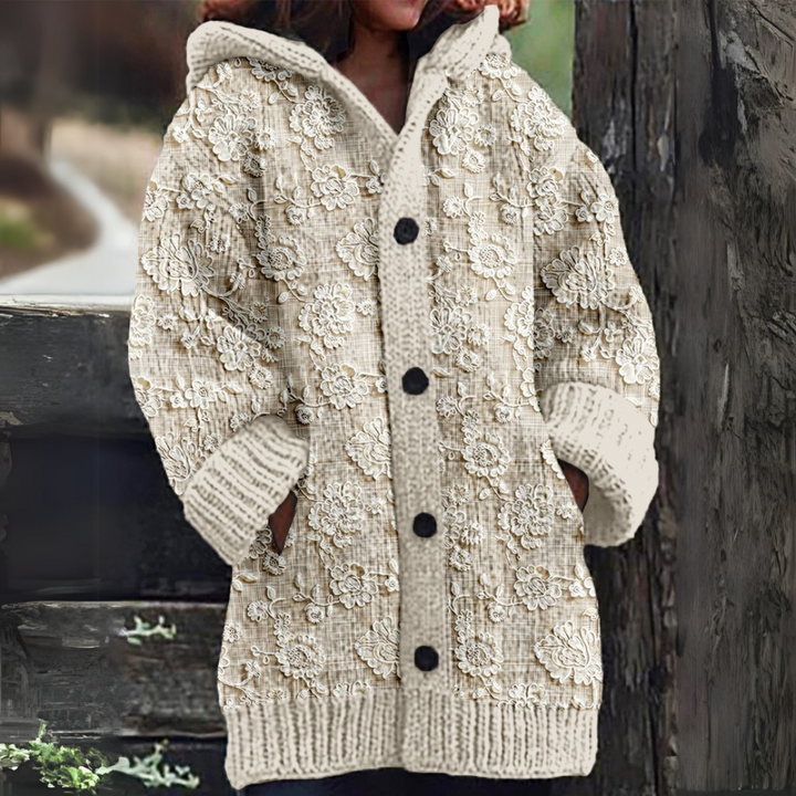 Nina | Winter Hooded Cardigan