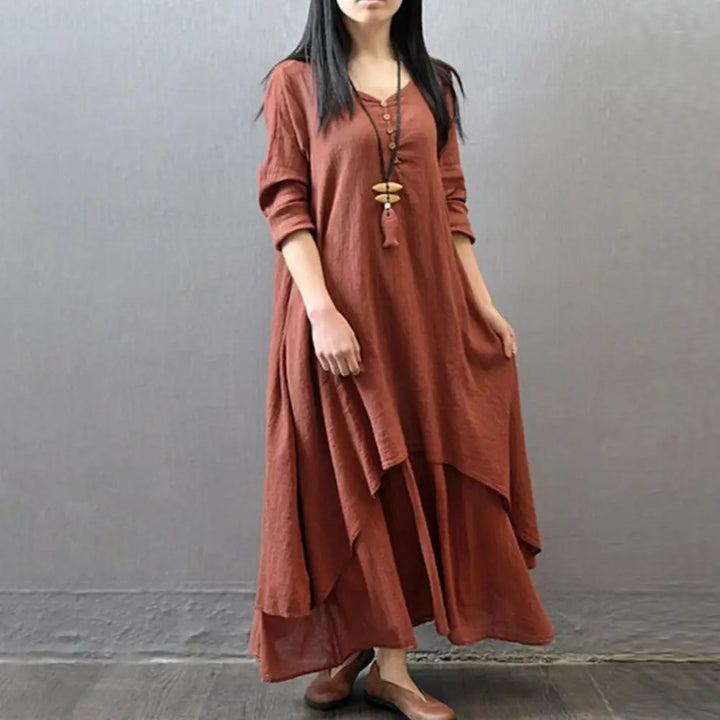 Alessia Linen Dress