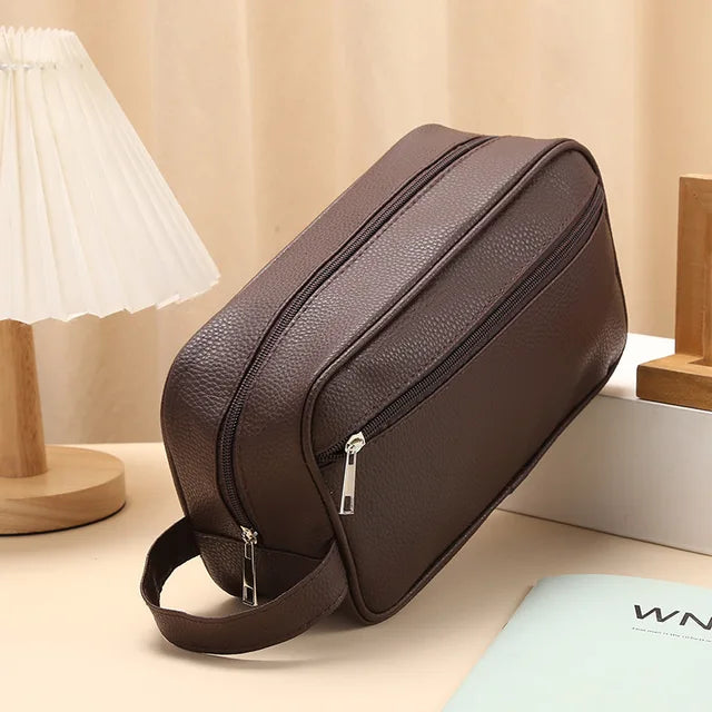 Zara | Toiletry Leather Bag