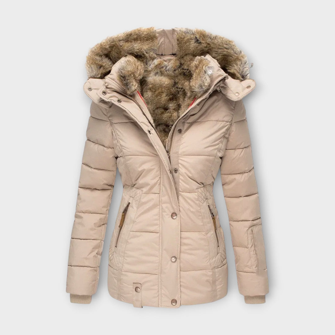 Emina - Cozy Jacket With Fur Lining