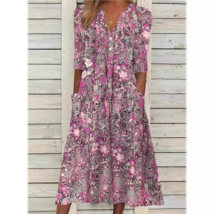 Iliana Floral Maxi Dress