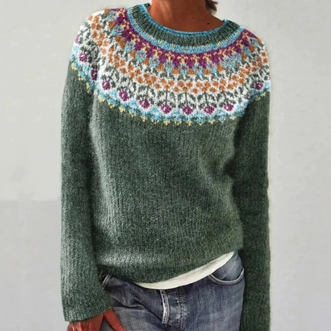 Flavia Vintage Knitted Sweater