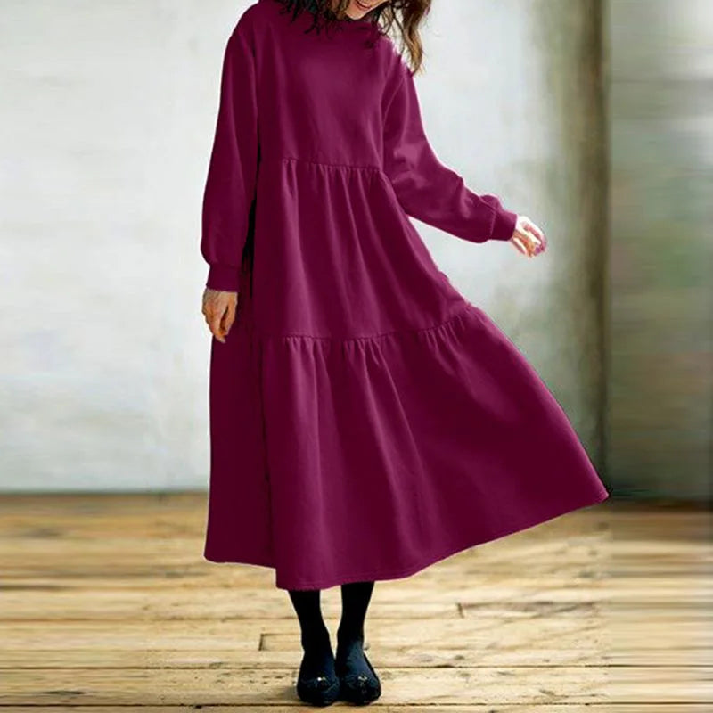 Isabella | Long Sleeved Hoodie Dress