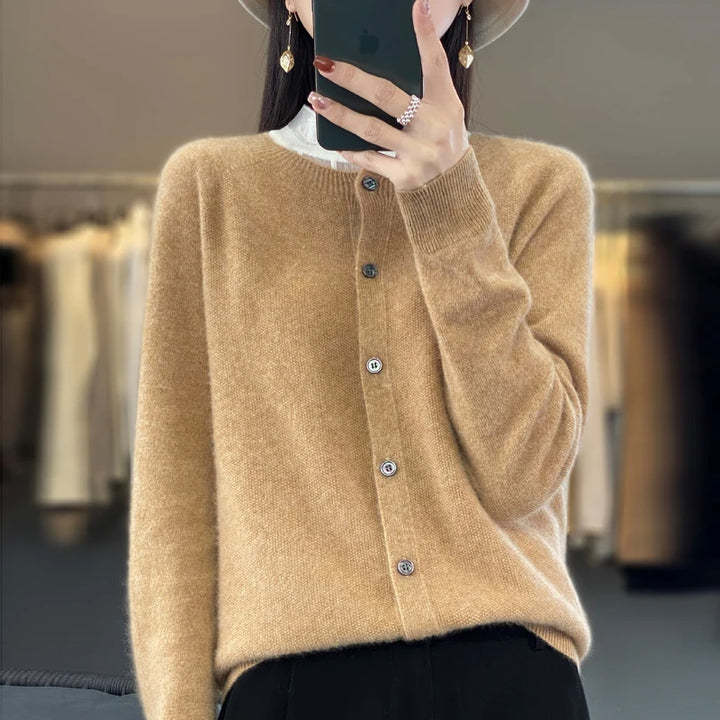 Emanuela Long-sleeved Cashmere Sweater