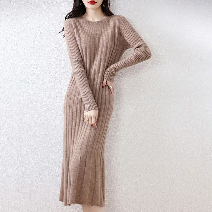 Valeria Warm Knitted Dress