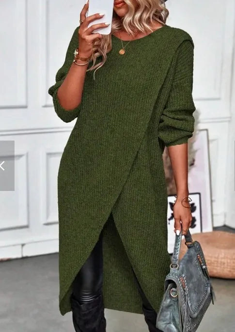 Serena | Autumn Knitted Long Dress