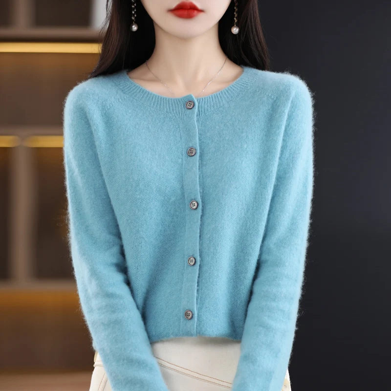 Emanuela Long-sleeved Cashmere Sweater