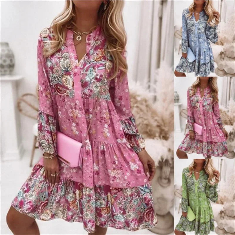 Ilaria Casual Floral Dress