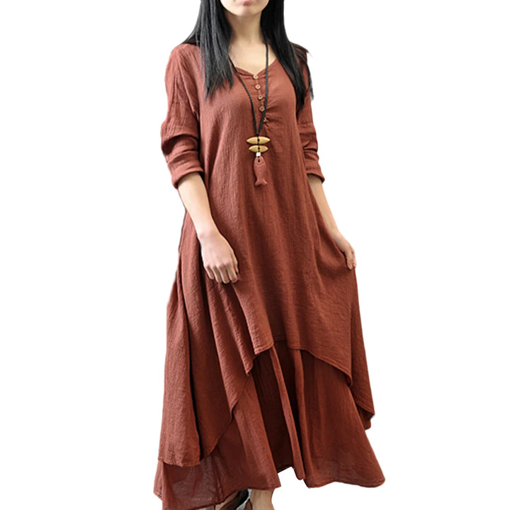 Alessia Linen Dress