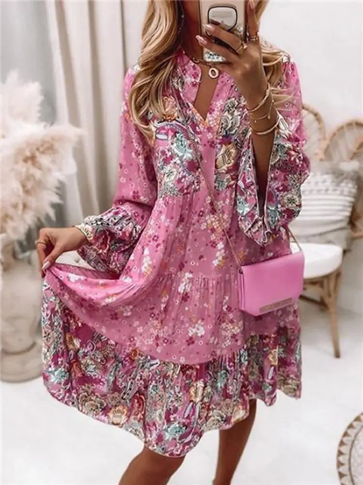 Ilaria Casual Floral Dress