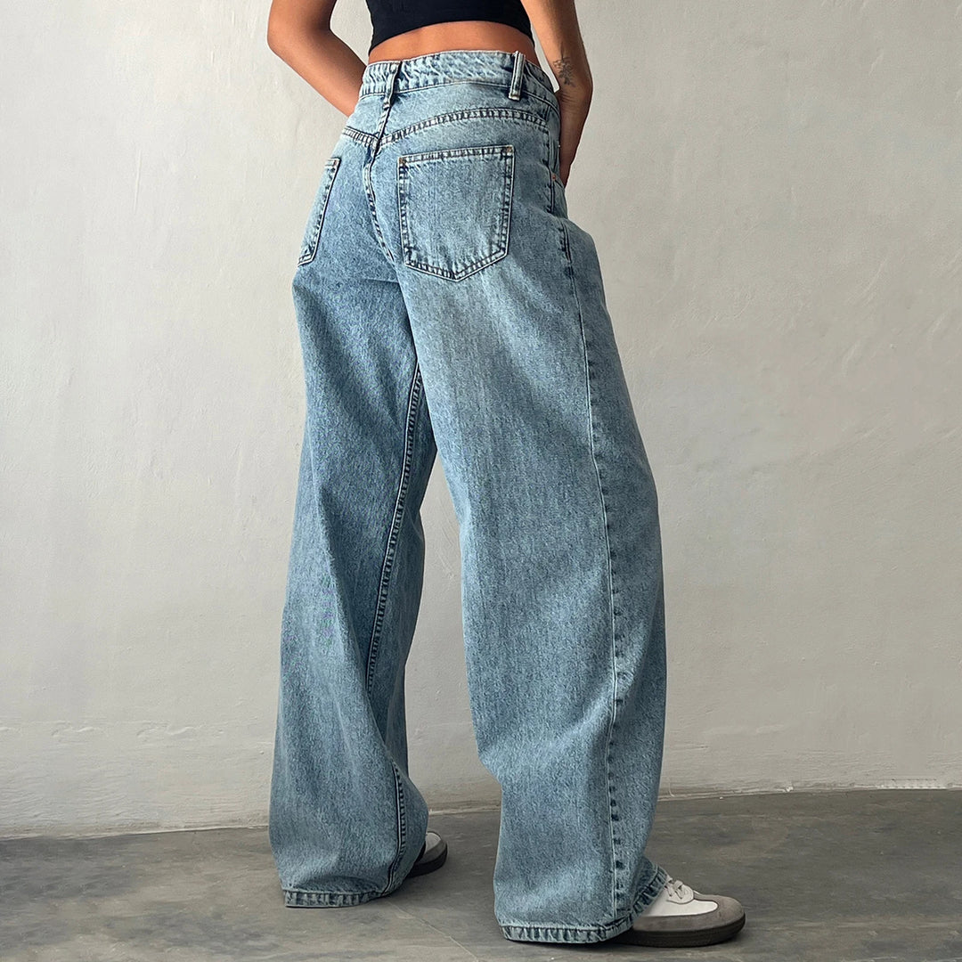 Apolline Loose Denim Pants