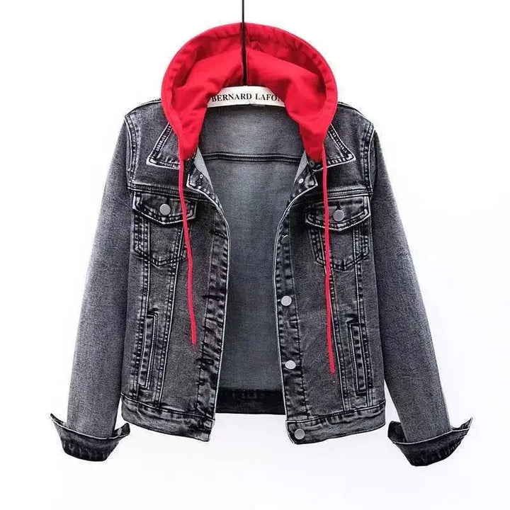 Savina Denim Hooded Jacket