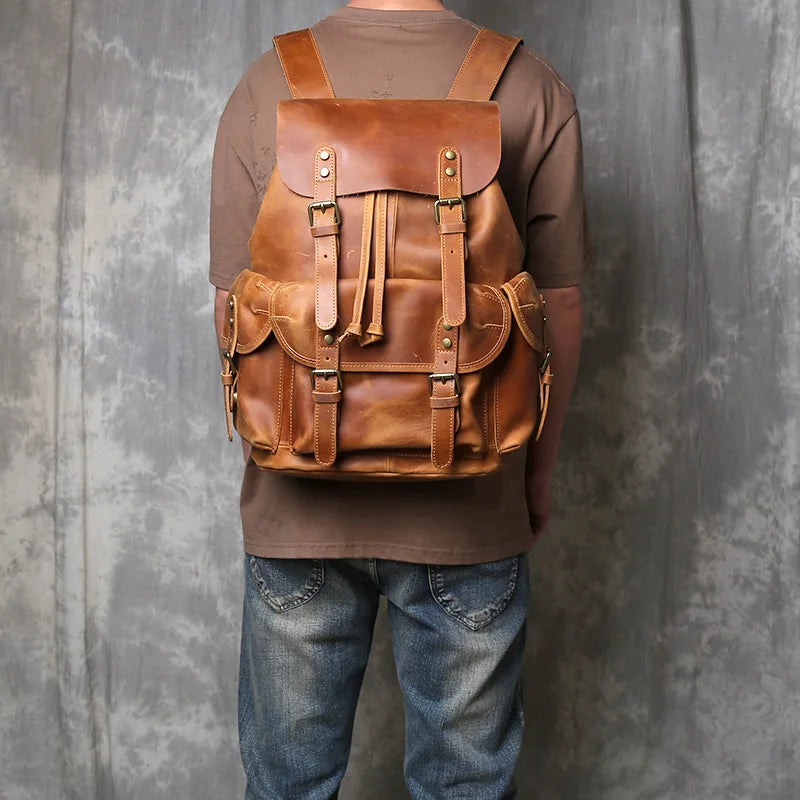 Fabio | Leather Backpack