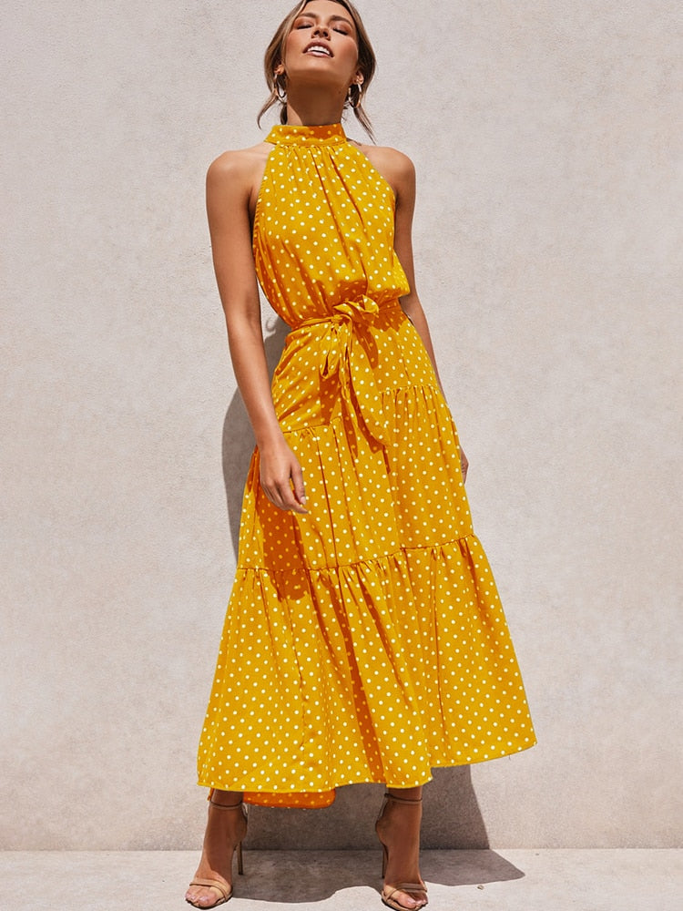 Martina Polka Dot Dress