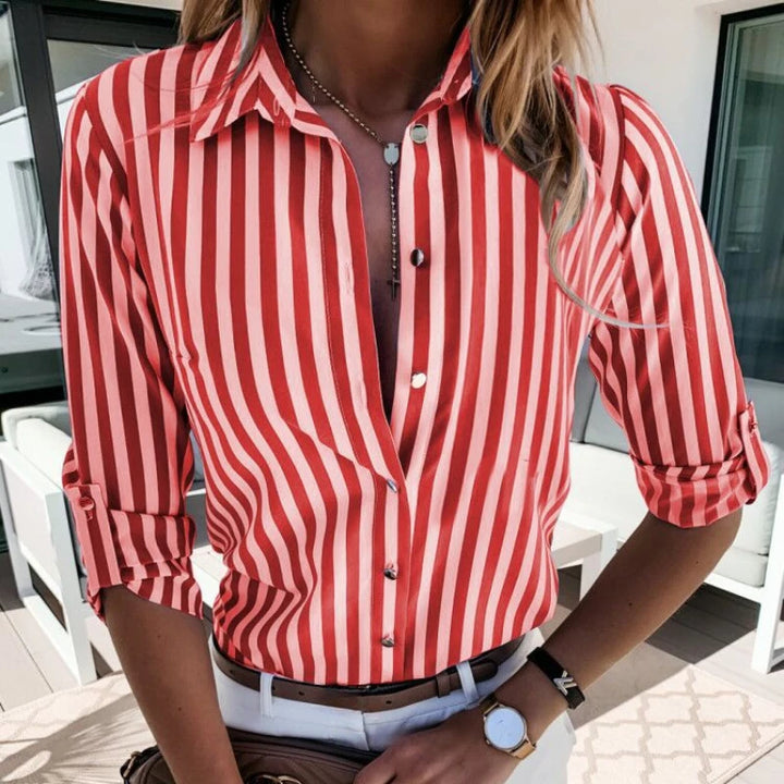 Diletta Striped Casual Shirt