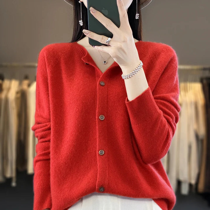 Emanuela Long-sleeved Cashmere Sweater