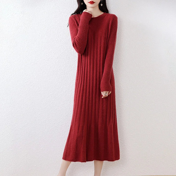 Valeria Warm Knitted Dress