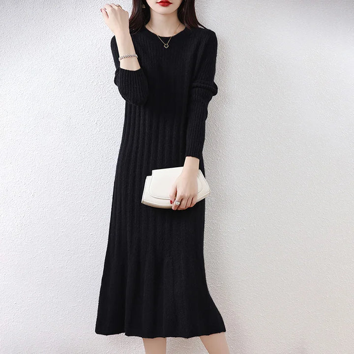 Valeria Warm Knitted Dress