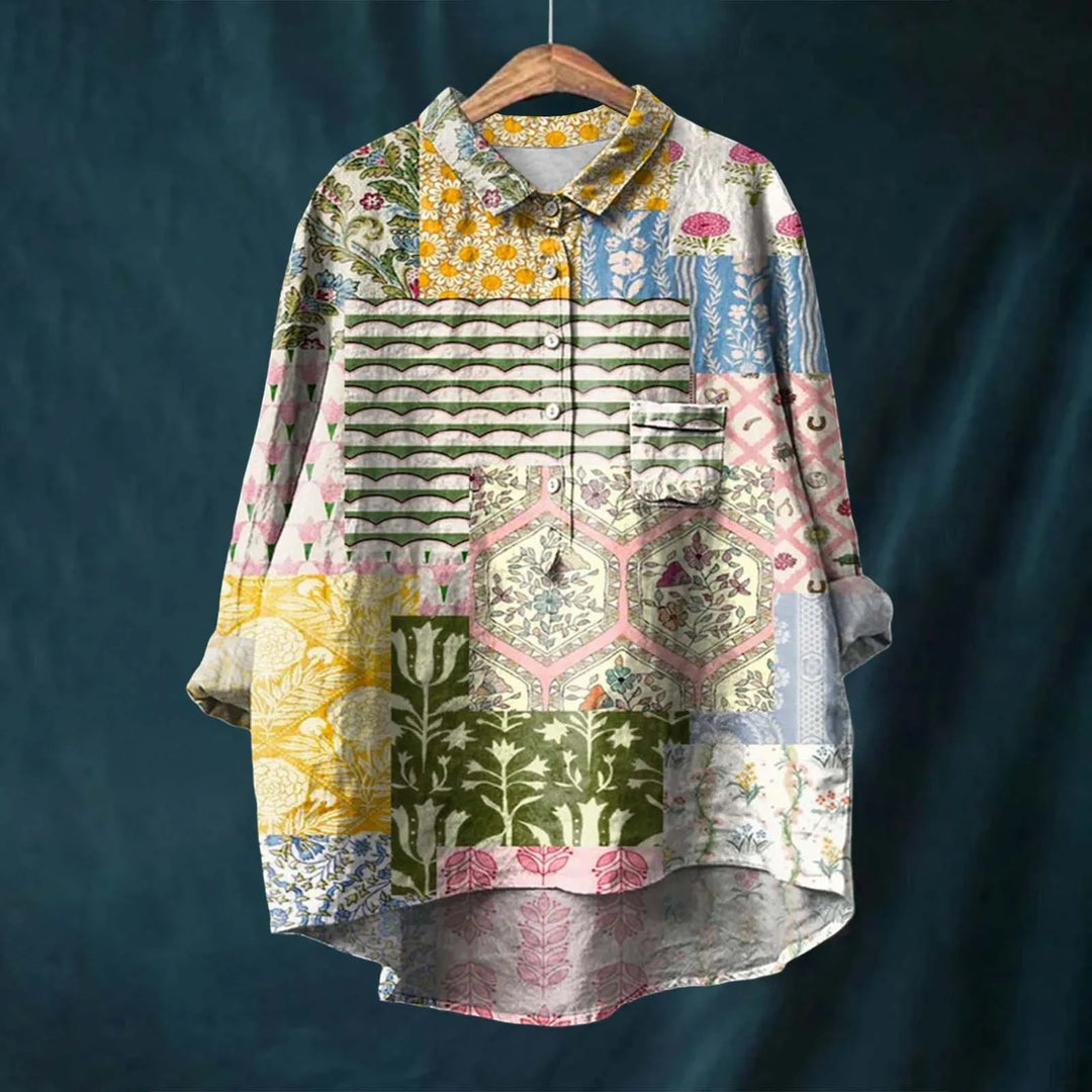 Liesa | Elegant Women's Floral Shirt