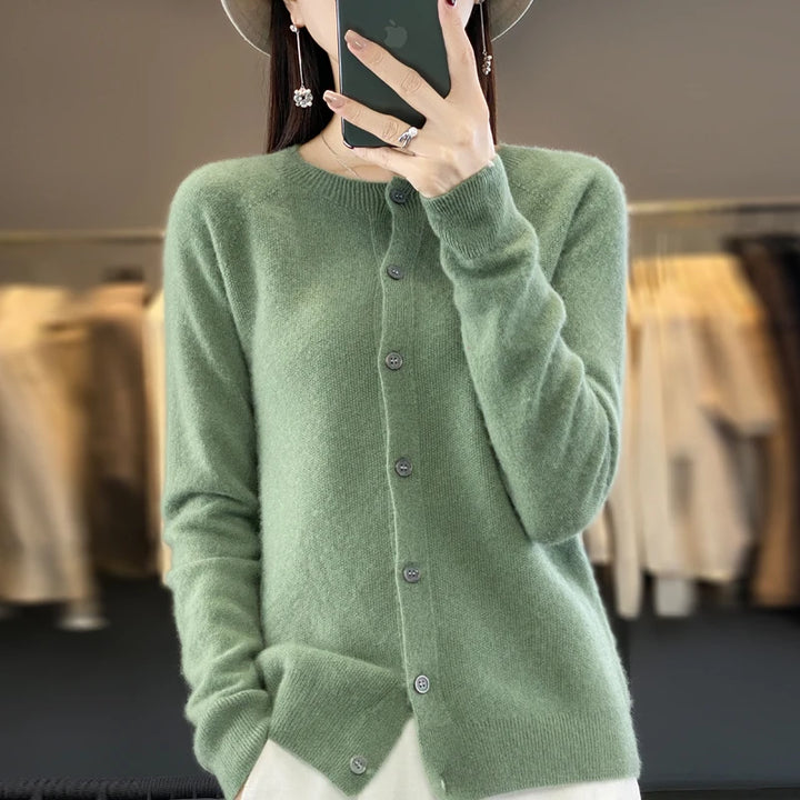 Emanuela Long-sleeved Cashmere Sweater