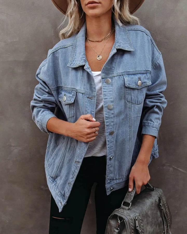 Renata Denim Classic Long Sleeve Jacket